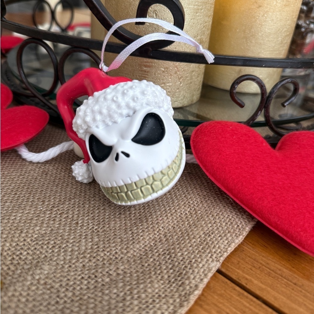 Hallmark Disney Nightmare Before Christmas Jack Skellington Head Ornament NEW